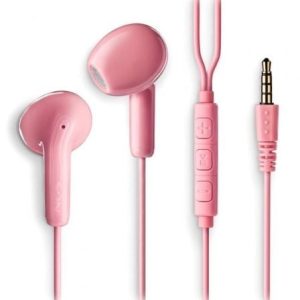 NGS Cross Flip Auriculares Intrauditivos Rosa com Microfone