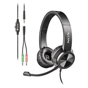 Auriculares NGS MSX 11 Pro com Microfone Jack 3.5