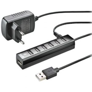 Hub USB 2.0 NGS IHUB7 Tiny com 7 Portas e Alimentação
