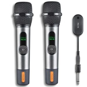 Pack 2 Microfones Sem Fios NGS Singer Star Duo