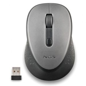 Rato Inalámbrico NGS Dew Cinzento até 1600 DPI