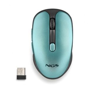Rato Inalámbrico NGS Evo Rust - 1600 DPI, Azul