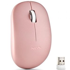 Rato sem fios NGS Fog Pro 1000 DPI rosa