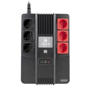 SAI NGS Fortress Bunker 600VA 360W 6 Saídas