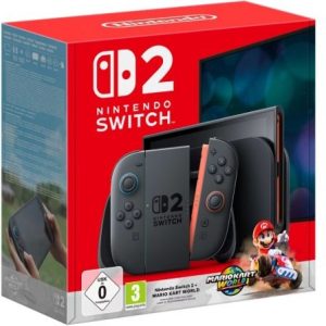Nintendo Switch 2 com Mario Kart World incluído
