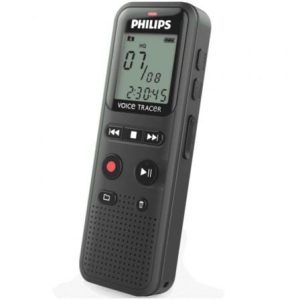 Gravador de Voz Philips VoiceTracer DVT1160 Preto