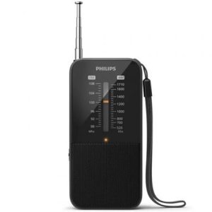 Rádio Portátil Philips TAR1509 Analógica Preta