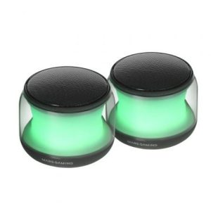 Coluna Bluetooth Mars Gaming MS-AURA 15W 2.0 Preta