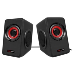 Altavozes Mars Gaming MS1 10W 2.0 Vermelho e Preto