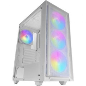 Caixa Gaming Mars Gaming MC-AIR Midi Tower Branca
