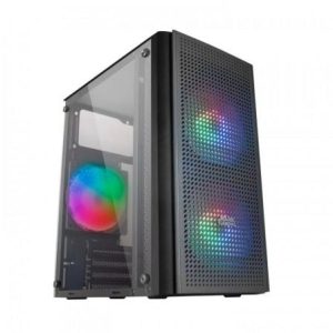Caixa Gaming Mars Gaming MC300 Minitorre Preta