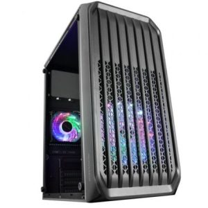 Caixa Gaming Mars Gaming MC-S2 Mini Tower Preta