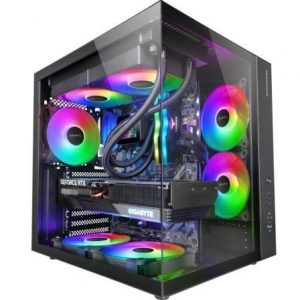 Caixa Gaming Semitorre Mars Gaming MCV-ONE Preta