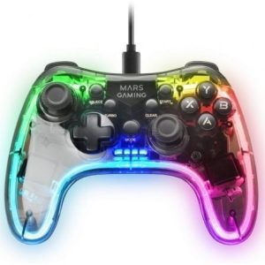 Gamepad Mars Gaming MGP-C com Iluminação RGB