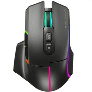 Ratón Inalámbrico Mars Gaming MMW-VECTOR/ Batería Recargable/ Hasta 12000 DPI