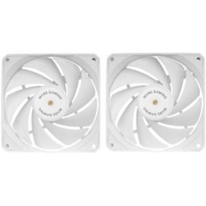 Pack 2 Ventiladores Mars Gaming MF-NCLX2 120mm