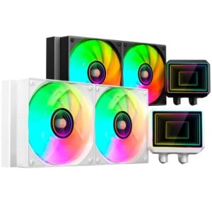 Refrigerador Líquido All-in-One Mars Gaming ML-TWO240 Branco