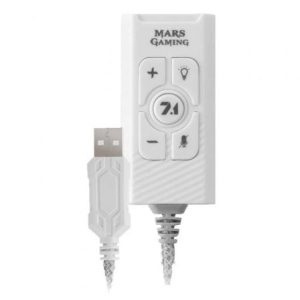 Placa de Som Mars Gaming MSC2 7.1 USB Branca