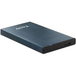 Caixa Externa TooQ TQE-2527PB para Disco Rígido 2.5" USB 3.1