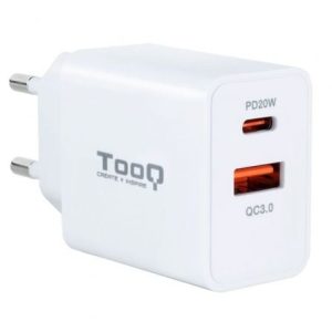 Carregador de Parede TooQ TQWC-2SC04WT 20W USB-C