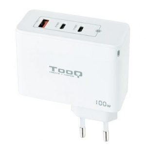 Carregador GaN TooQ TQWC-GANQC2PD100W 100W