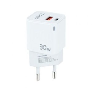 Carregador de Parede TooQ TQWC-GANQCPD30WT 30W USB-C