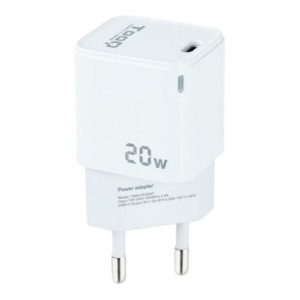 Carregador de Parede TooQ TQWC-PD20WT USB-C 20W