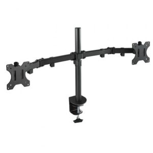Suporte de Mesa TooQ DB1232TN-B para 2 Monitores