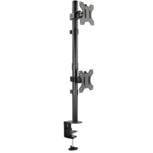 Suporte de Mesa TooQ DB1233TNV-B para 2 Monitores