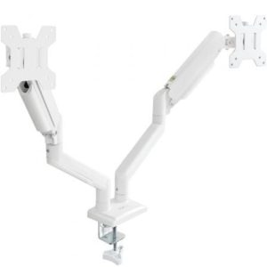 Suporte de Mesa TooQ DB1434TNR-W para 2 Monitores