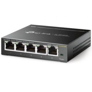 Switch TP-Link TL-SG105S 5 Portas Gigabit