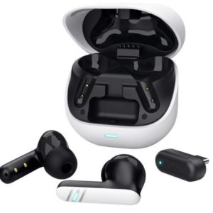 Auriculares Bluetooth Trust GXT 409 Oxxie - Branco e Preto