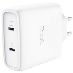Carregador de Parede GaN Trust Maxo 65W 2x USB-C