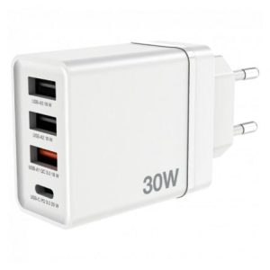Carregador de Parede Verbatim CHR-30EU2 30W 4 Portas