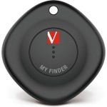Localizador Verbatim My Finder Bluetooth Tracker MYF-01 compatível com Apple/ Inclui Porta-chaves e Pilha/ Preto