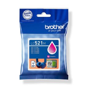 Brother LC521M - Magenta - original - pacote de travesseiro - tinteiro
