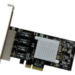 Startech Placa de rede Gigabit Ethernet de 4 portas - PCI Express, Intel I350 NIC - Adaptador de rede - PCIe x4 baixo…