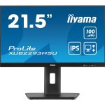 iiyama ProLite XUB2293HSU-B7 - Monitor LED - 21.5" - 1920 x 1080 Full HD (1080p) @ 100 Hz - IPS - 300 cd/m² - 1000:1 -…