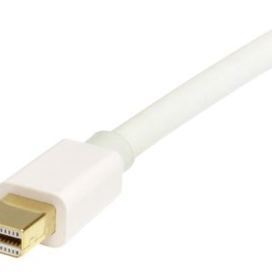 StarTech 1m 3 ft White Mini DisplayPort to DisplayPort 1.2 Adapter Cable M/M - DisplayPort 4k with HBR2 support - Mini…