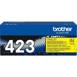 Brother TN423Y - Jumbo Yield - amarelo - original - cartucho de toner
