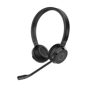 Jabra Evolve 65 TE Stereo - Auscultadores - no ouvido - bluetooth - sem fios - USB-A via adaptador Bluetooth -…