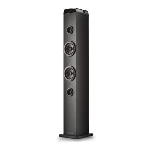 Torre de Sonido con Bluetooth NGS SKY CHARM PRO/ 80W/ 2.0/ Negra