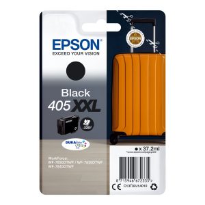 Epson 405XXL - 37.2 ml - tamanho XXL - preto - original - blister com RF/alarme acústico - tinteiro