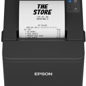 Impresora de Tickets Epson TM-T20IV/ Ancho papel 80mm/ USB-RS232/ Negra