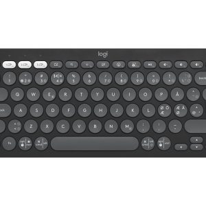 Logitech Pebble Keys 2 K380s - Teclado - sem fios - Bluetooth LE - QWERTY - Nórdico…