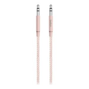 Belkin MIXIT Aux Cable - Cabo de áudio - mini-phone stereo 3.5 mm macho para mini-phone stereo 3.5 mm macho - 1.22 m -…
