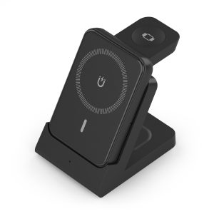 Base de carga Inalámbrica Aisens ASCH-15W4WC064-BK/ 15W/ Negro