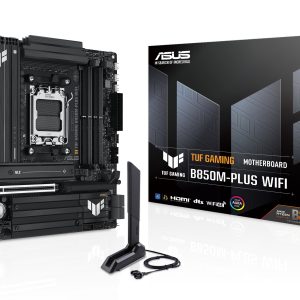Placa Base Asus TUF GAMING B850M-PLUS WIFI Socket AM5/ DDR5/ PCIe 5.0/ Micro ATX