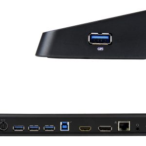 Startech USB 3.0 Docking Station Dual Monitor with HDMI & 4K DisplayPort, 4x USB-A, Gigabit Ethernet, USB Type A…
