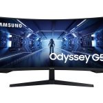 Monitor Gaming Ultrapanorâmico Curvo Samsung Odyssey G5 LC34G55TWWP 34"/ UWQHD/ 1ms/